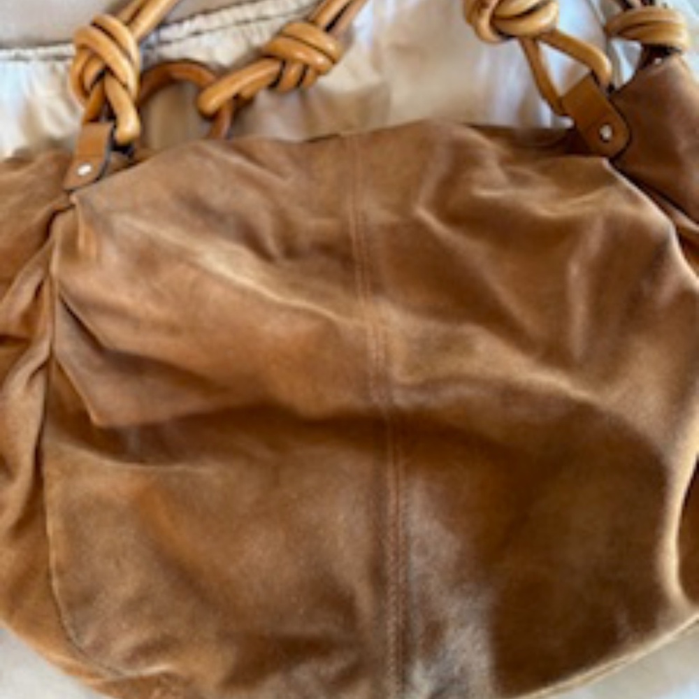 Sequoia camel suede -leather boho bag - Picture 5 of 8